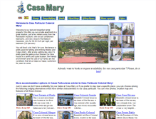 Tablet Screenshot of casacolonialmary.contactcuba.com